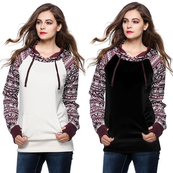 2017 new fashion national style print pocket long sleeve hooded sweatshirts women autumn winter jacket coat mujeres, Black
2017 new fashion national style print pocket long sleeve hooded sweatshirts women autumn winter jacket coat mujeres, Black