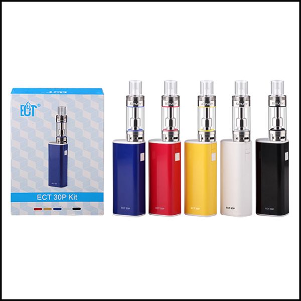 Original ECT 30P Kit with 2.5ml Kenjoy Vot Mini Atomizer 2200mAh ECT 30P Box Mod VS ECT 50 Kit
Original ECT 30P Kit with 2.5ml Kenjoy Vot Mini Atomizer 2200mAh ECT 30P Box Mod VS ECT 50 Kit