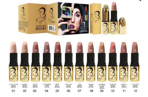 24 pcs selling lowest first makeup lasting matte lipstick twelve different colors gift
24 pcs selling lowest first makeup lasting matte lipstick twelve different colors gift