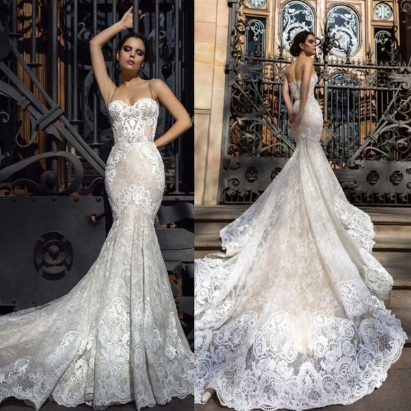 crystal desing 2019 русалка свадебные платья сексуальная шея спагетти полная кружевная аппликация свадебные платья с скользящим шлейфом свад, White
crystal desing 2019 русалка свадебные платья сексуальная шея спагетти полная кружевная аппликация свадебные платья с скользящим шлейфом свад, White