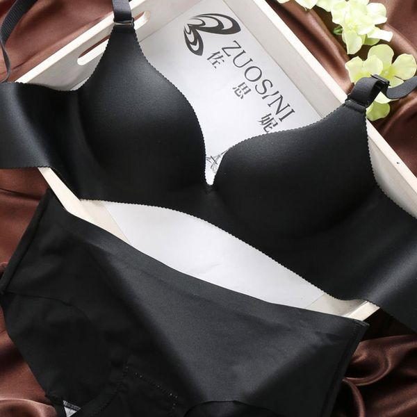 wholesale-supply smooth piece seamless solid underwear women bra set no rims push up deep v adjustable lingerie set 32-38, Red;black
wholesale-supply smooth piece seamless solid underwear women bra set no rims push up deep v adjustable lingerie set 32-38, Red;black