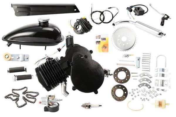 brand new 80cc 2 stroke cycle bike bicycle motorized gas engine kit black motor chrome muffler
brand new 80cc 2 stroke cycle bike bicycle motorized gas engine kit black motor chrome muffler