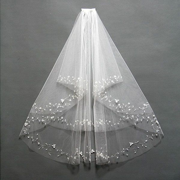 exquisite beads beading embellishment bridal veils two layers wedding tulle brides accessories head pieces, Black
exquisite beads beading embellishment bridal veils two layers wedding tulle brides accessories head pieces, Black