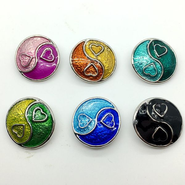 Newest Noosa Snap Button Ginger Snap Chunk Charm Hope Tai Chi Style Interchangeable 18mm Button Jewelry 
Newest Noosa Snap Button Ginger Snap Chunk Charm Hope Tai Chi Style Interchangeable 18mm Button Jewelry