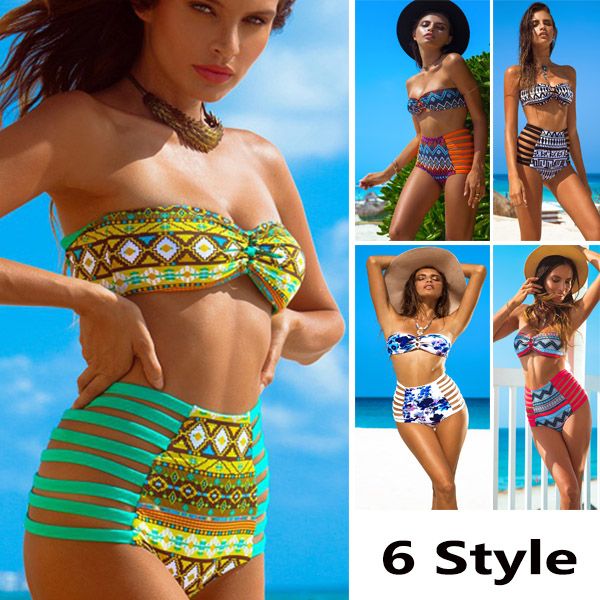 dhl swimwear two piece bikini women ladies printed straped swimwear sets high waist push up padded swimsuits wx-s08, White;black
dhl swimwear two piece bikini women ladies printed straped swimwear sets high waist push up padded swimsuits wx-s08, White;black
