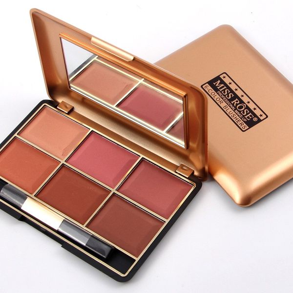 Professional Makeup Blusher Long Lasting 6 Color Minerals Powder Retro Face Base Blush Bronzers Contouring Make Up Palette
Professional Makeup Blusher Long Lasting 6 Color Minerals Powder Retro Face Base Blush Bronzers Contouring Make Up Palette