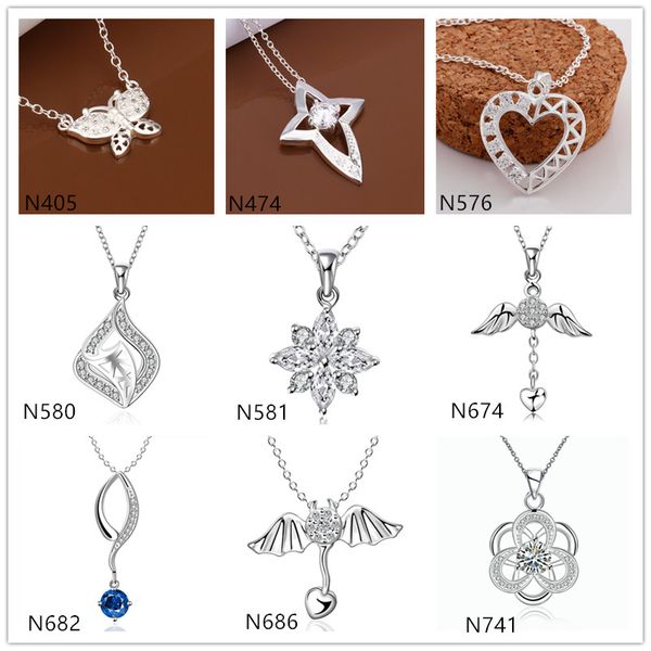 flower heart shape 925 silver necklace(with chain) 10 pieces a lot mixed style,women's gemstone sterling silver pendant necklace emp9
flower heart shape 925 silver necklace(with chain) 10 pieces a lot mixed style,women's gemstone sterling silver pendant necklace emp9
