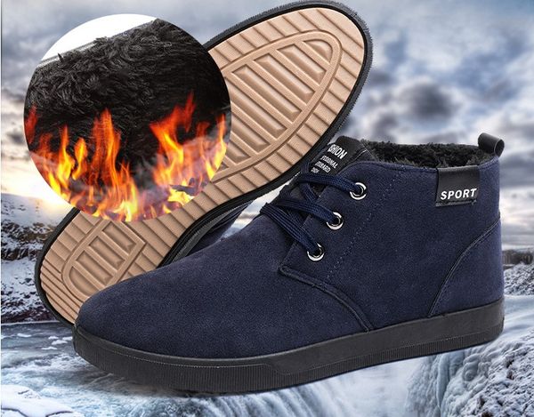 2016 new winter casual shoes. men's shoes. shoes wholesale. fashion warm shoes. cotton shoes. lazy shoes. winter men's shoes, Black