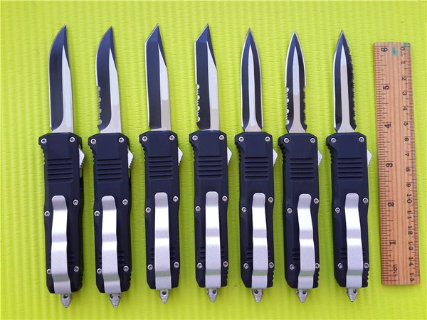 No logo Small size C07 D/A auto knife 7 inch mini Tactical knives 440 stainless steel blade 7 blade styles zinc alloy
No logo Small size C07 D/A auto knife 7 inch mini Tactical knives 440 stainless steel blade 7 blade styles zinc alloy