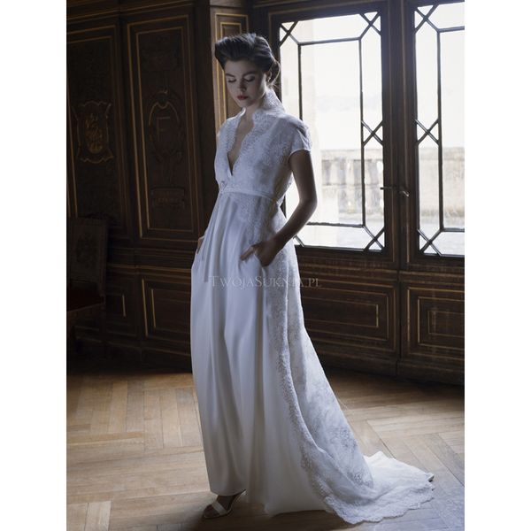 2020 two piece wedding dress with coat appliques lace vestido de noiva v-neck backless satin bridal gowns robe de mariee, White
2020 two piece wedding dress with coat appliques lace vestido de noiva v-neck backless satin bridal gowns robe de mariee, White