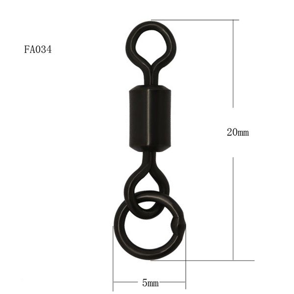 infof 200pieces/lot carp fishing swivels rolling ice fishing lengthen swivels carp fishing tackle sea tools
infof 200pieces/lot carp fishing swivels rolling ice fishing lengthen swivels carp fishing tackle sea tools