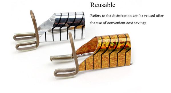 d1 d039 metal aluminum paper care gold silver extension tips form reusable finger nail builder guide manicure kits 5pcs/set, Black
d1 d039 metal aluminum paper care gold silver extension tips form reusable finger nail builder guide manicure kits 5pcs/set, Black