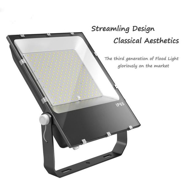 5 years warranty led floodlights streamling design classical aesthetics 200w led flood light ac85-265v ip65 outdoor light
5 years warranty led floodlights streamling design classical aesthetics 200w led flood light ac85-265v ip65 outdoor light