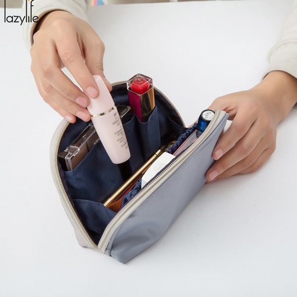 wholesale- lazylife 2017 fashion new semi-circular cosmetic bag travel package bag shell cosmetic bag high quality
wholesale- lazylife 2017 fashion new semi-circular cosmetic bag travel package bag shell cosmetic bag high quality