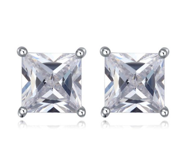 earrings studs women fashion brief luxury elegant square zircon platinum plated earrings jewelry, Golden;silver
earrings studs women fashion brief luxury elegant square zircon platinum plated earrings jewelry, Golden;silver
