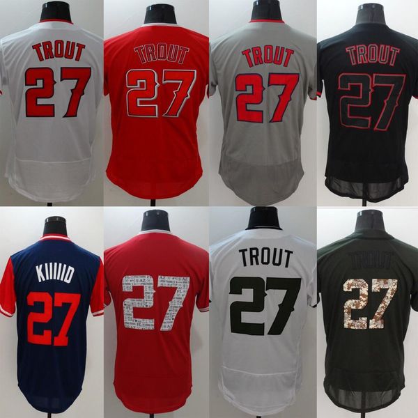 Men 039 flex ba e 27 mike trout green alute black cla ic red weeken white grey ba eball jer ey drop hipping
Men 039 flex ba e 27 mike trout green alute black cla ic red weeken white grey ba eball jer ey drop hipping