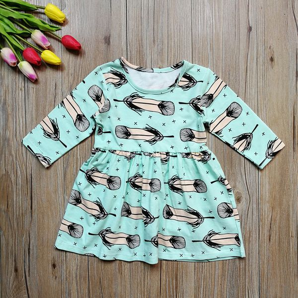2018 new kids dresses baby girls feather donuts print dress 3 styles children long sleeve floral princess dresses kids costume, Red;yellow
2018 new kids dresses baby girls feather donuts print dress 3 styles children long sleeve floral princess dresses kids costume, Red;yellow
