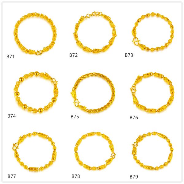 auspicious dragon sand pearl hollow yellow gold bracelet 6 pieces mixed style gtkb10,online for sale fashion men's 24k gold bracelet, Black
auspicious dragon sand pearl hollow yellow gold bracelet 6 pieces mixed style gtkb10,online for sale fashion men's 24k gold bracelet, Black