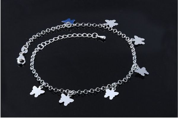 sterling silver 925 women anklets womens jewelry machined butterfly ankle bracelets charms for bracelets, Red;blue
sterling silver 925 women anklets womens jewelry machined butterfly ankle bracelets charms for bracelets, Red;blue