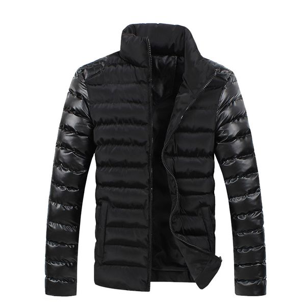 fall-2015 winter new style leather sleeve splicing man winter men down coat parka warm down bag-mail winter jacket men brand long, Black
fall-2015 winter new style leather sleeve splicing man winter men down coat parka warm down bag-mail winter jacket men brand long, Black