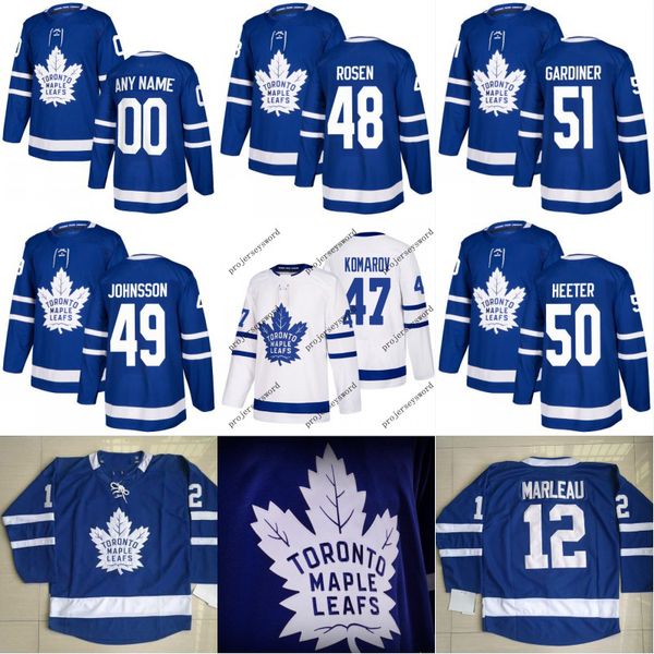 Toronto Maple Leafs Jersey 48 Calle Rosen 49 Mike Johnson 50 Cal Heeter 51 Jake Gardiner Custom Hockey Jerseys White Blue
Toronto Maple Leafs Jersey 48 Calle Rosen 49 Mike Johnson 50 Cal Heeter 51 Jake Gardiner Custom Hockey Jerseys White Blue