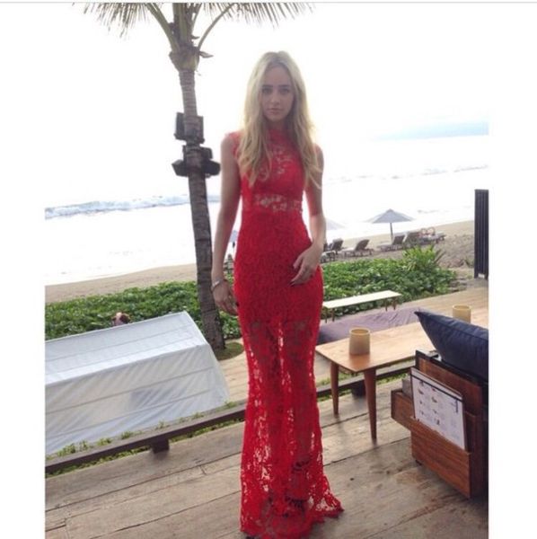 red lace prom party dresses charming party dresses floor length formal dresses sexy, Black
red lace prom party dresses charming party dresses floor length formal dresses sexy, Black