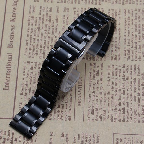 watch band replacement common accessories black metal stainless steel watchband straps bracelet 14mm 16mm 18mm 20mm 22mm butterfly buckle de, Black;brown
watch band replacement common accessories black metal stainless steel watchband straps bracelet 14mm 16mm 18mm 20mm 22mm butterfly buckle de, Black;brown