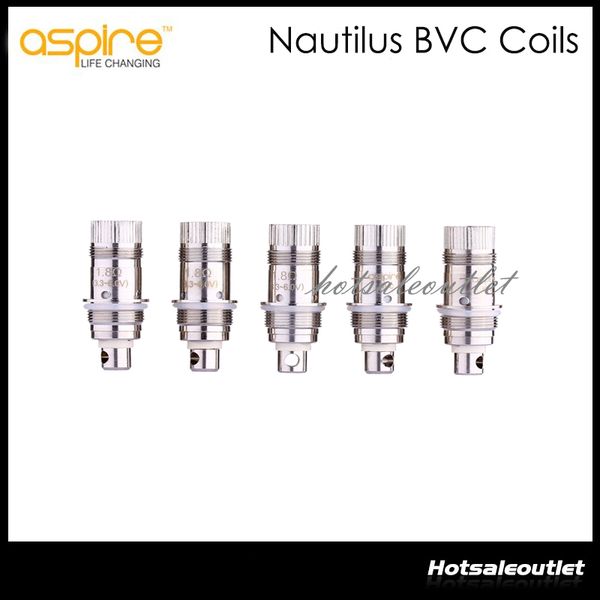 

Aspire Nautilus BVC катушки голову заменить катушку для Aspire Nautilus мини Nautilus танк 1.6 1.8 ohm Нижняя вертикальная катушка Бесплатная доставка