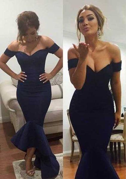 navy blue mermaid evening dresses off the shoulder ankle length evening gown formal dresses evening wear runway fashion prom gown, Black;red
navy blue mermaid evening dresses off the shoulder ankle length evening gown formal dresses evening wear runway fashion prom gown, Black;red