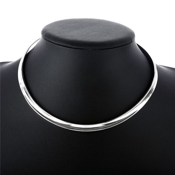 Brand new Smooth Collars sterling silver necklace STSN109,hot sale fashion 925 silver necklace factory direct sale free shipping
Brand new Smooth Collars sterling silver necklace STSN109,hot sale fashion 925 silver necklace factory direct sale free shipping
