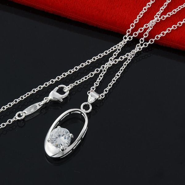 factory direct wholesale 925 sterling silver fine chain zircon egg shaped necklace fashion silver necklace for women
factory direct wholesale 925 sterling silver fine chain zircon egg shaped necklace fashion silver necklace for women