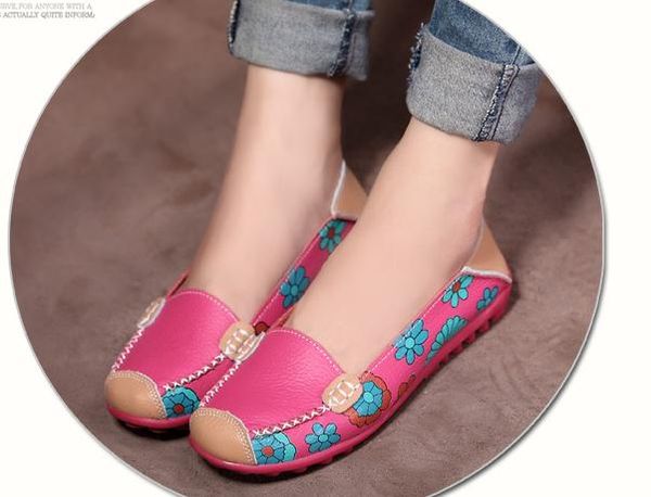 leather women autumn and genuine lazy flats spring leather soft round women's sneakers toe flexible shoes hogvn, Black
leather women autumn and genuine lazy flats spring leather soft round women's sneakers toe flexible shoes hogvn, Black