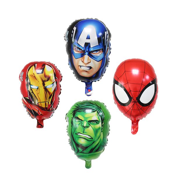 The Avengers Foil balloons super hero hulk man Captain America Ironman spiderman Kids classic toys helium balloon
The Avengers Foil balloons super hero hulk man Captain America Ironman spiderman Kids classic toys helium balloon