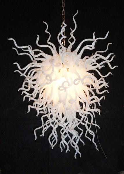 Lamps 100% Handmade White Color Blown Glass Hanging Chandeliers Modern Home Design LED Lighting Fixture Chandelier Pendant Light
Lamps 100% Handmade White Color Blown Glass Hanging Chandeliers Modern Home Design LED Lighting Fixture Chandelier Pendant Light