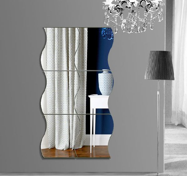 Wholesale new wall stickers, 6 pieces / sets of wave combination mirror three-dimensional wall stickers, children's room mirror wall sticker
Wholesale new wall stickers, 6 pieces / sets of wave combination mirror three-dimensional wall stickers, children's room mirror wall sticker