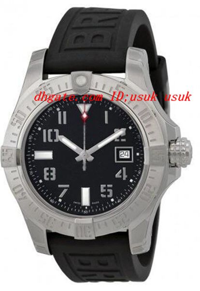 luxury wristwatch fashion watch avenger ii seawolf automatic black dial black rubber men's watch 45mm mens watch watches, Slivery;brown
luxury wristwatch fashion watch avenger ii seawolf automatic black dial black rubber men's watch 45mm mens watch watches, Slivery;brown