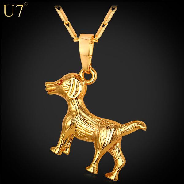 New New Fashion Dog Necklace For Men Platinum/18K Real Gold Plated Party Trendy Charm Animal Pendant For Lucky Jewelry P799
New New Fashion Dog Necklace For Men Platinum/18K Real Gold Plated Party Trendy Charm Animal Pendant For Lucky Jewelry P799