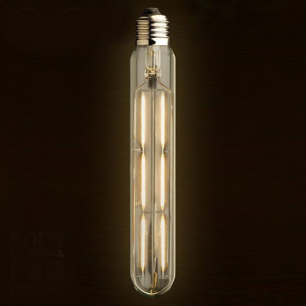 T30 185мм, 6W, LED Нить Лампочка Эдисона Трубчатые прямой стиль, теплый белый 2700K, 110V 220VAC,
T30 185мм, 6W, LED Нить Лампочка Эдисона Трубчатые прямой стиль, теплый белый 2700K, 110V 220VAC,