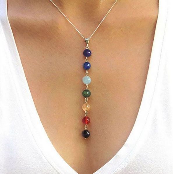 energy women jewelry yoga buddism energy 7 colour natural crystal necklacesnecklaces womens fashion necklaces, Golden;silver
energy women jewelry yoga buddism energy 7 colour natural crystal necklacesnecklaces womens fashion necklaces, Golden;silver