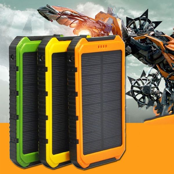 new 18000mah dc 5v 1a/5v 2a solar charger waterproof solar phone external battery dual usb power bank
new 18000mah dc 5v 1a/5v 2a solar charger waterproof solar phone external battery dual usb power bank