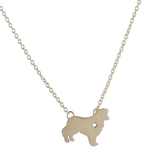 2016 new fashion jewelry border collie necklace metal cartoon dog pendant necklace cute animal accessories for women birthday gifts, Silver
2016 new fashion jewelry border collie necklace metal cartoon dog pendant necklace cute animal accessories for women birthday gifts, Silver