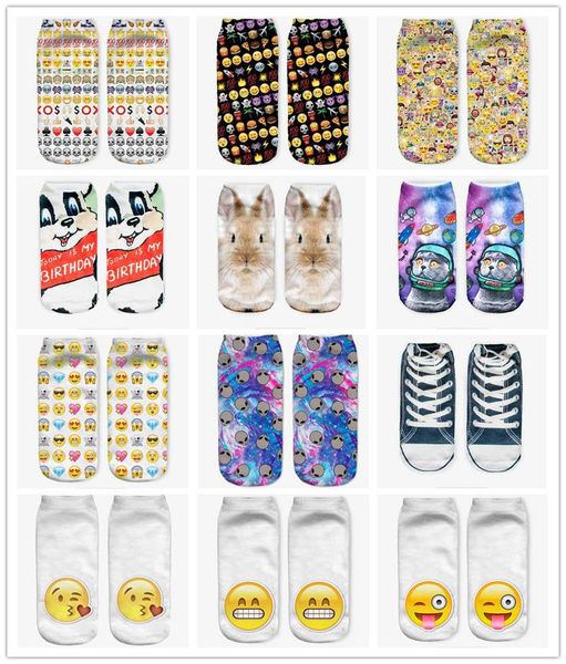 3d printed socks women new cute low cut ankle socks multiple colors cotton sock women's casual charactor socks, Black;white
3d printed socks women new cute low cut ankle socks multiple colors cotton sock women's casual charactor socks, Black;white