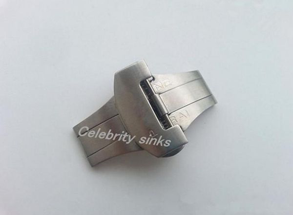 22mm new stainless steel scrub deployment polished solid double butterfly buckle watchband band strap clasp use for panerai, Black;brown
22mm new stainless steel scrub deployment polished solid double butterfly buckle watchband band strap clasp use for panerai, Black;brown