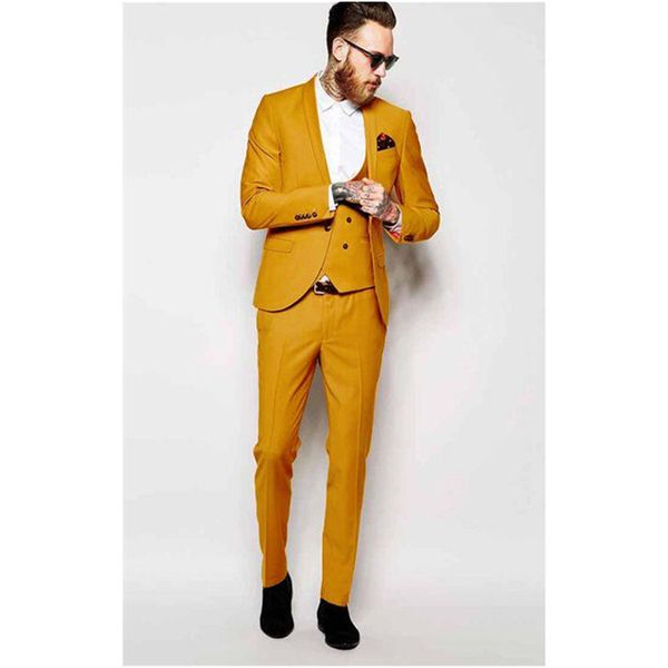 Золотой шаль отворотом Мужчины Костюм Формальный Skinny Красочный Стильный Prom Custom Bl
Золотой шаль отворотом Мужчины Костюм Формальный Skinny Красочный Стильный Prom Custom Bl