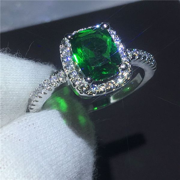 christmas ring cushion cut green 5a zircon crystal 925 sterling silver engagement wedding band rings for women festival gift, Slivery;golden
christmas ring cushion cut green 5a zircon crystal 925 sterling silver engagement wedding band rings for women festival gift, Slivery;golden