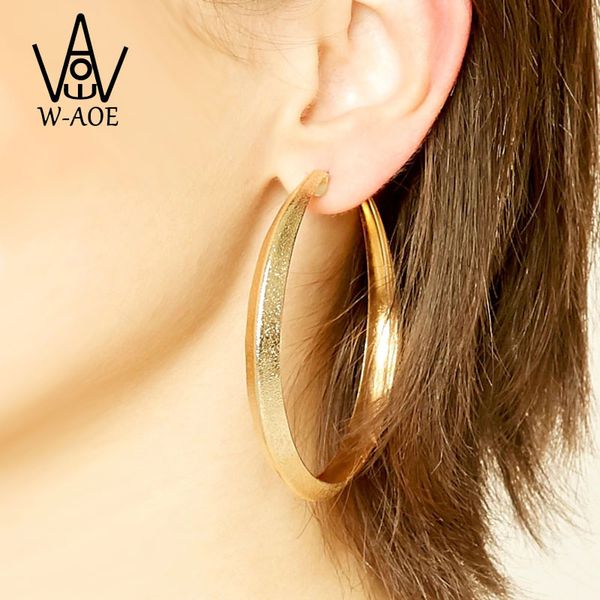 wholesale- 2017 new fashion jewelry trendy gold color big round hoop earrings for women girl frosted surface simple earrings brincos gift, Golden;silver
wholesale- 2017 new fashion jewelry trendy gold color big round hoop earrings for women girl frosted surface simple earrings brincos gift, Golden;silver