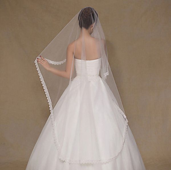 new luxury elegant amazing selling romantic fingertip lace edge veil bridal head pieces for wedding dresses, Black
new luxury elegant amazing selling romantic fingertip lace edge veil bridal head pieces for wedding dresses, Black