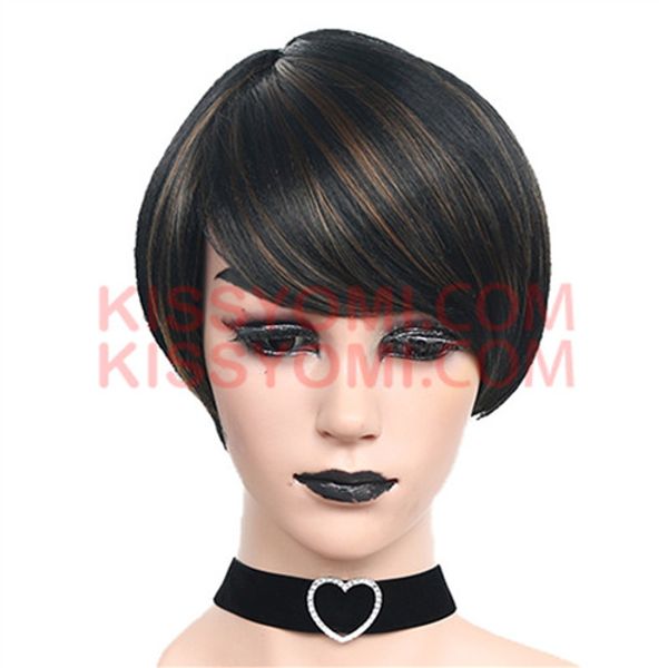 women synthetic wig capless black ombre light brown short straight daily lolita drag party celebrity wig
women synthetic wig capless black ombre light brown short straight daily lolita drag party celebrity wig