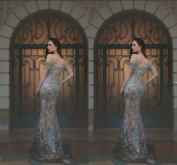 sparkly crystals beaded evening dresses 2016 off shoulder see through mermaid prom dresses custom made luxury formal party gowns, Black;red
sparkly crystals beaded evening dresses 2016 off shoulder see through mermaid prom dresses custom made luxury formal party gowns, Black;red