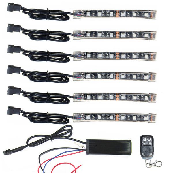 wireless remote control 18 color 6pcs rgb smd5050 same size flexible led strip motorcycle neno accent light kit
wireless remote control 18 color 6pcs rgb smd5050 same size flexible led strip motorcycle neno accent light kit